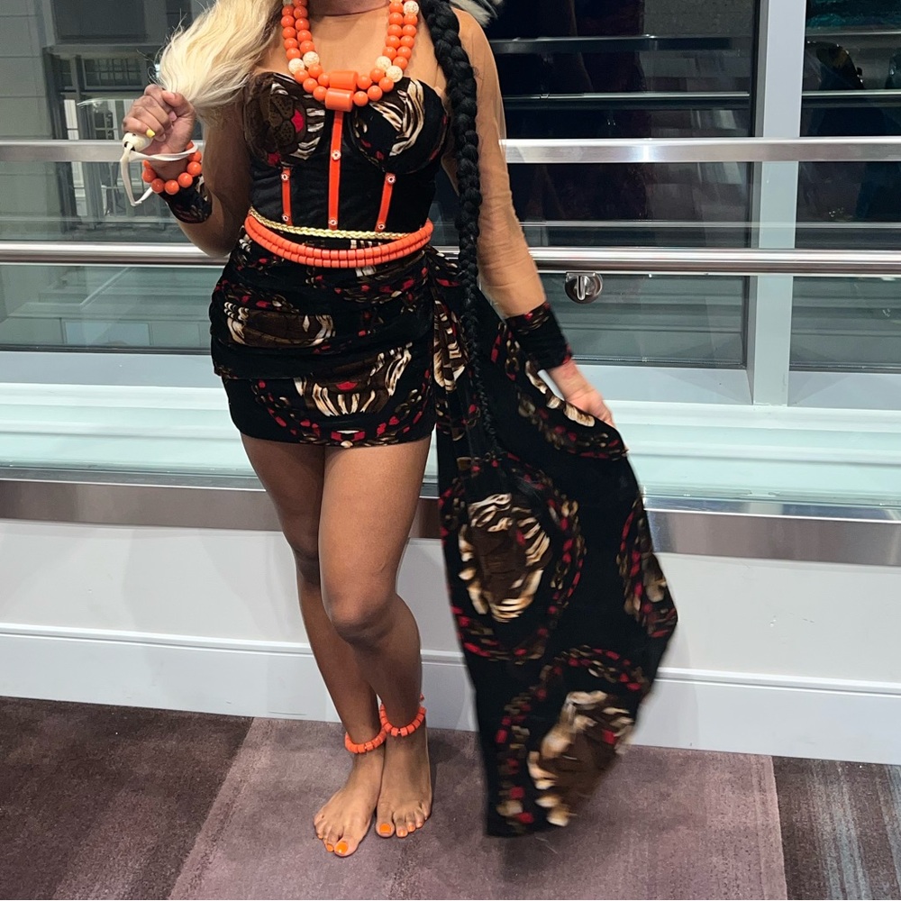 African “Igbo” Traditional Dress Custom Made